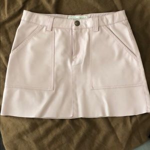 Zara Girls leather skirt